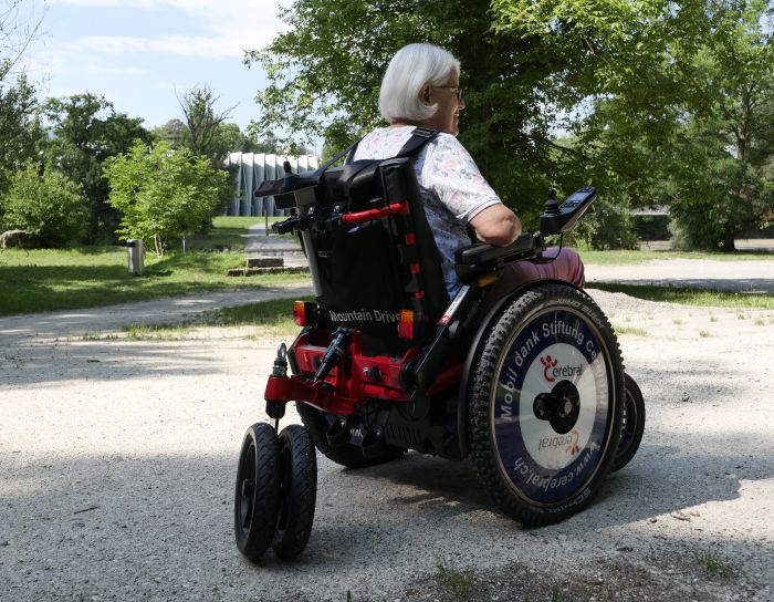 Geländegängiger Rollstuhl